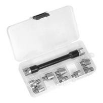 Dviračio stipinų raktų rinkinys su dėklu 5.0–6.8 mm