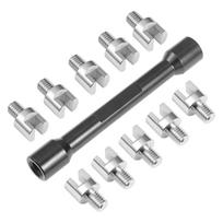 Dviračio stipinų raktas 0.8–5 mm, 10 viename, su dėklu