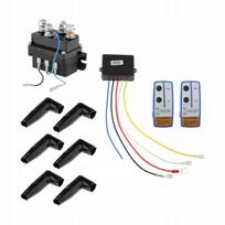 Relės jungiklis 12V solenoidinis kontaktorius gervėms