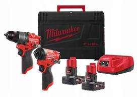 Įrankių rinkinys su akumuliatoriniu atsuktuvu M12FPP2A2-602X MILWAUKEE