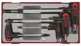 Šešiabriaunių raktų rinkinys Teng Tools TTHEX7