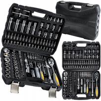 Raktų rinkinys 108 dalių, 1/2" ir 1/4" terkšlės, CrV, lagaminas
