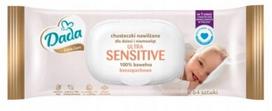 Drėgnos servetėlės Dada Extra Care Sensitive bekvapės 64 vnt.