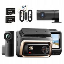 Automobilio kamera DDPAI Z60 Pro 4K HDR GPS su MINI2X ir galine kamera