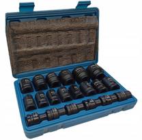 Galvučių komplektas 1/2" 8-32 mm, 20 vnt., JOBIextra X1302