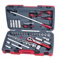 44 dalių galvučių ir terkšlės rinkinys Teng Tools