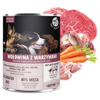 Šunų konservai PET REPUBLIC jautiena 800g be grūdų 90% mėsos