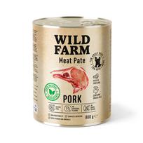 Šunų pašaras WILD FARM Pate Pork 800g be gliuteno