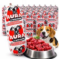 Šunų maistas dešra BEEF PREMIUM 80% mėsa 29x1kg