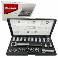 Įrankių rinkinys MAKITA B-65604 su terkšle, 21 vnt.