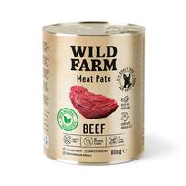 Šunų paštetas WILD FARM Beef 800g be gliuteno