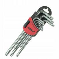Ilgos Torx raktų rinkinys Dedra 06F221 T10-T50, 9 vnt.