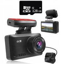 Priekinis ir galinis vaizdo registratorius su GPS ULTRA HD 4K videoCAR D510