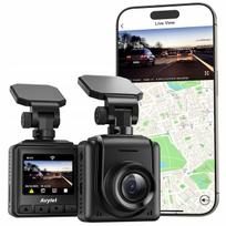 Automobilio kamera 2K WiFi GPS IPS 150° platus kampas WDR naktinis matymas