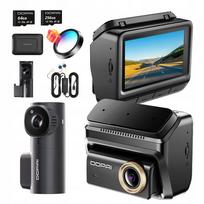 Vaizdo registratorius DDPAI Z90 Pro 4K su MINI3X, galine kamera ir 4G moduliu