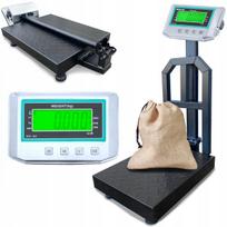 Svarstyklės su LCD ekranu, 100 kg, 30x40 cm, su atlošu