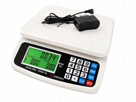 Elektroninės 40 kg/2 g skaičiuojančios gastronominės svarstyklės AKU
