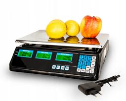 Elektroninės svarstyklės 30 kg 2 g parduotuvei sandėliui gastronomijai