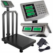 Elektroninės svarstyklės SOLID WEIGHT 300 KG 50x40 cm 5 LCD 6V
