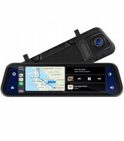 Veidrodinis vaizdo registratorius su galinio vaizdo kamera 10" 1080p WiFi G-Sensor 2in1
