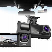 Automobilio vaizdo registratorius FHD1080P su dviem objektyvais