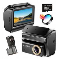 Automobilio kamera DDPAI Z90 Pro 4K HDR priekinė ir galinė, 256GB