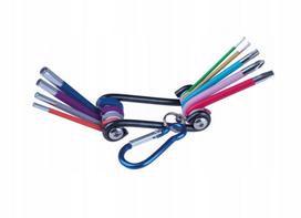 Dviračių multitool rinkinys Dedra 06F243, 9 dalių