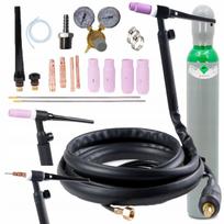 TIG LIFT suvirinimo degiklis su vožtuvu 17V, cilindras ARGON, kištukas SK35 12 mm