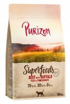 Šunų pašaras Purizon Superfoods Grain Free Beef with Buffalo 6,5 kg