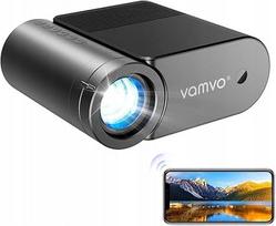 Nešiojamas WiFi projektorius Vamvo 1080P 200 colių