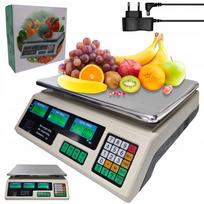 Elektroninės 40 kg svarstyklės su baterijomis