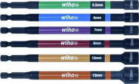 Magnetinių galvučių rinkinys 5.5–13 mm 150 mm 6 vnt. WIHA 47035