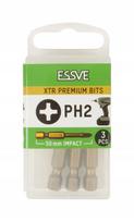 Atsuktuvo antgaliai PH2 50mm 3vnt ESSVE 10000409