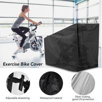 Exercise Bike Cover Folding Cycle Protective Cover Dustproof Waterproof Cover Perfect for Indoor or Outdoor Use gray