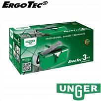 Lango valytuvas, ploviklis 35 cm ir kibiras 12 l UNGER ErgoTec AK013, 3 viename rinkinys