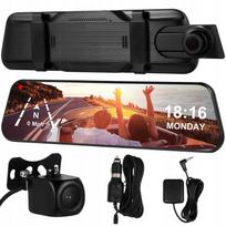 Veidrodinė galinio vaizdo kamera DVR 10" 1080P WiFi
