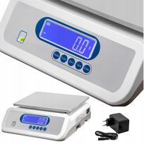 Elektroninės laboratorinės svarstyklės su LCD, skaičiuoja iki 6 kg