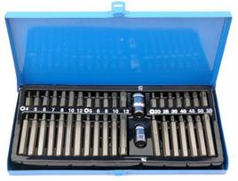 Raktų antgalių rinkinys IMBUS SPLINE TORX, 40 vnt.