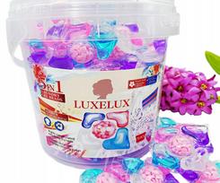 Skystos skalbimo kapsulės LUXELUX 5in1, 75 vnt.
