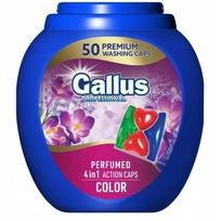 Skalbimo kapsulės Gallus Color 4in1, 50 vnt., 900 g