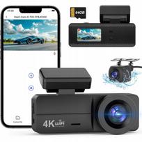 Automobilio kamera 4K priekinė ir galinė, WiFi, naktinio matymo jutiklis, G režimas