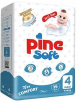 Sauskelnės vaikams PINE SOFT MAXI, 4 dydis (7-14 kg), 36 vnt.
