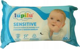 Vaikiškos drėgnos servetėlės jautriai odai LUPILU