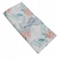 Muslinė sauskelė EKO bamboo swaddle 120x120 HYDRANGEA