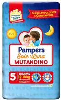 Sauskelnės Pampers Sole E Luna, 5 dydis, 14 vnt.