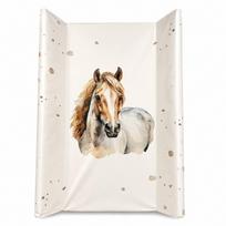 Perklojamas vystymo stalas Soft 70x50 beige horse kilimėlis
