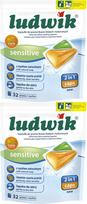 Skalbimo kapsulės Ludwik, baltos, 32 x2