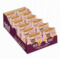 Sriuba katėms su sardinėmis, krevetėmis ir moliūgu 12x80g Delickcious