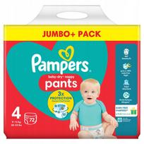 Sauskelnės Pampers Pants 4 dydis, 72 vnt.