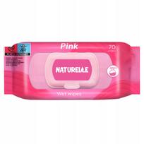 Drėgnos servetėlės Naturelle Pink, 70 vnt.